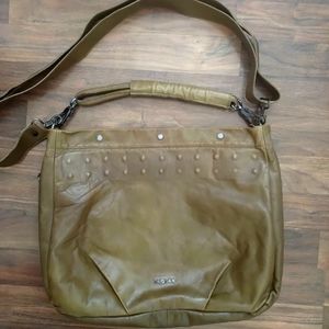 Rudsak Leather Green Olive Bag